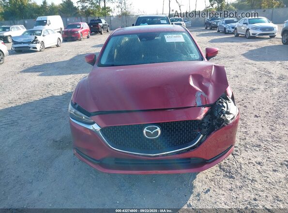 JM1GL1TY4M1614997 2021 MAZDA 6 Красный Вид щитка приборов