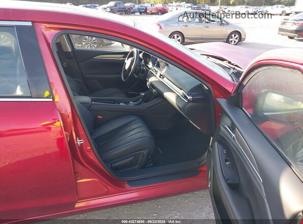 JM1GL1TY4M1614997 2021 MAZDA 6 Красный Вид салона спереди
