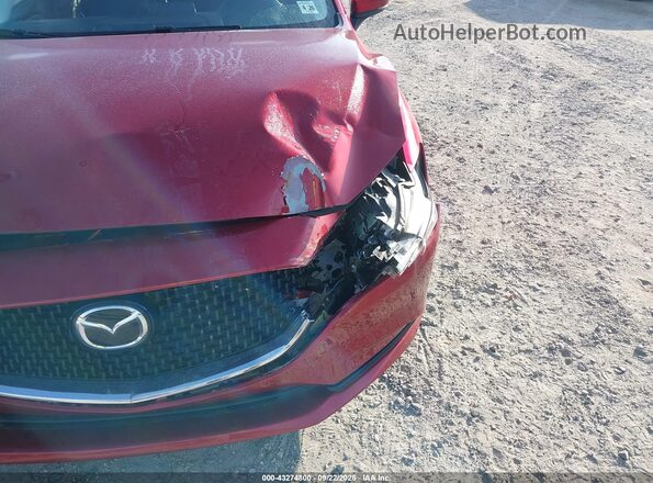 JM1GL1TY4M1614997 2021 MAZDA 6 Красный Вид спереди