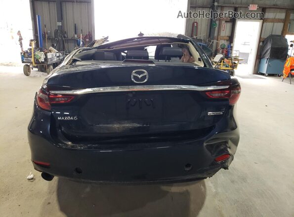 JM1GL1TY5L1521002 2020 MAZDA 6 Синий Вид сзади