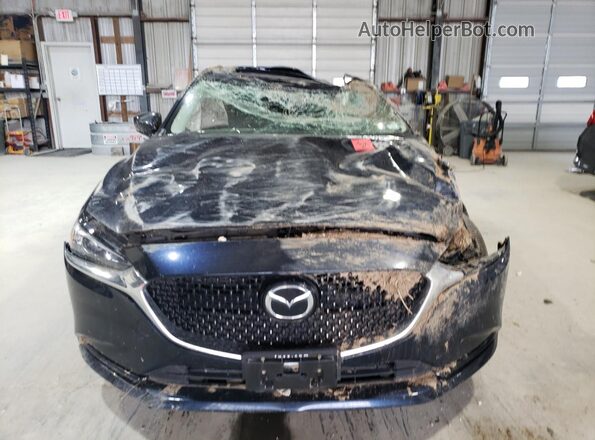 JM1GL1TY5L1521002 2020 MAZDA 6 Синий Вид спереди