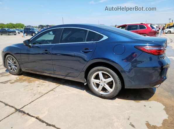 JM1GL1UM2J1327245 2018 MAZDA 6 Blue Задня ліва чверть