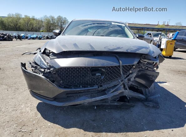 JM1GL1UM4J1319907 2018 MAZDA 6 Gray წინა ხედი