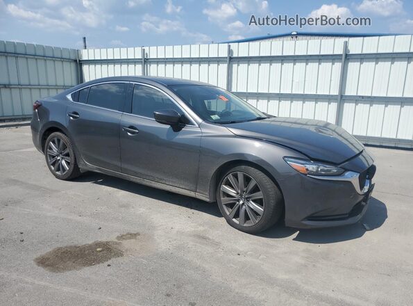 JM1GL1VM0J1312046 2018 MAZDA 6 Gray Delantero derecho