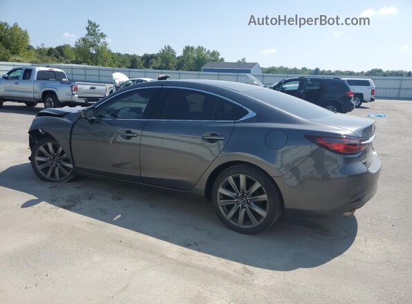 JM1GL1VM0J1312046 2018 MAZDA 6 Gray Trasero izquierdo