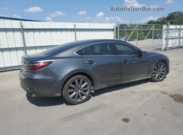 JM1GL1VM0J1312046 2018 MAZDA 6 Gray Trasero derecho