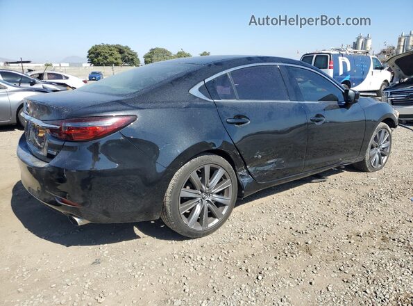 JM1GL1VM0J1333060 2018 MAZDA 6 Black Задня права чверть