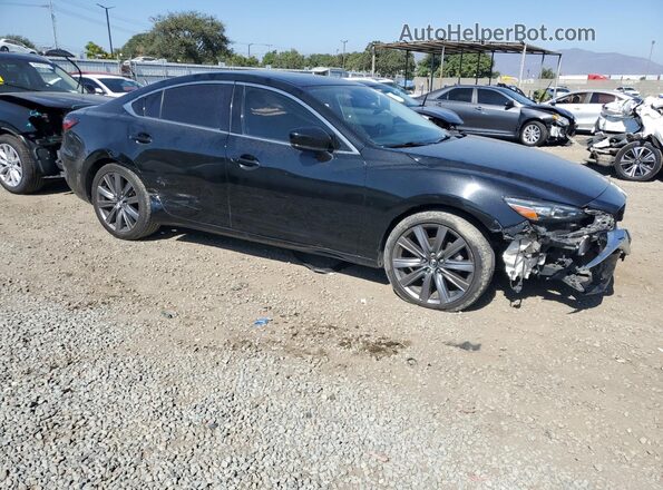 JM1GL1VM0J1333060 2018 MAZDA 6 Black Передня права чверть