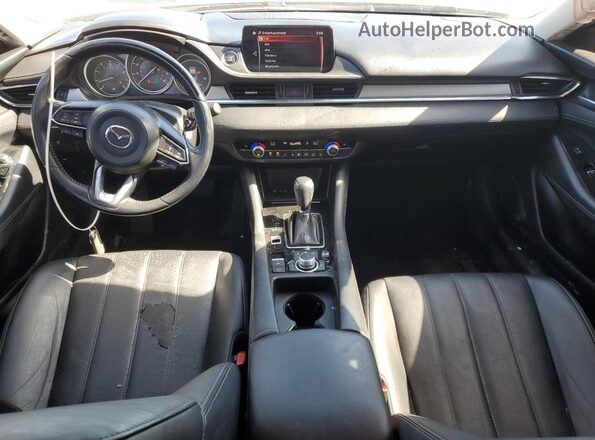 JM1GL1VM0J1333060 2018 MAZDA 6 Black Вид панелі приладів