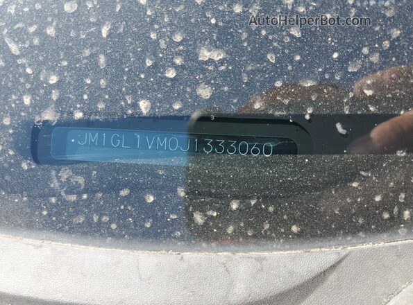 JM1GL1VM0J1333060 2018 MAZDA 6 Black Вид підкапотного простору