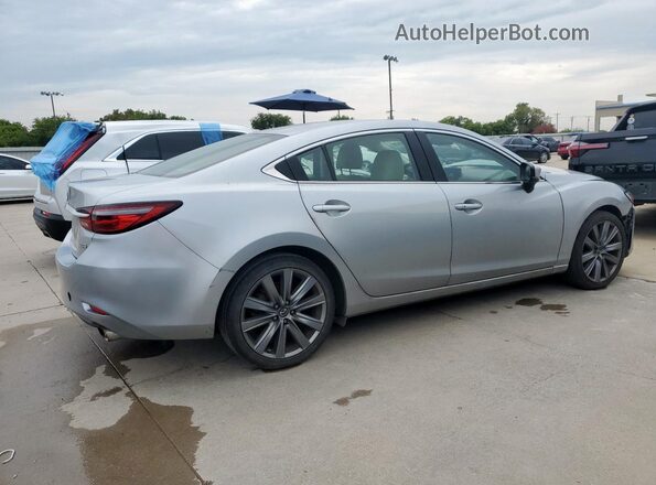 JM1GL1VM2J1312324 2018 MAZDA 6 Silver უკანა მარჯვენა