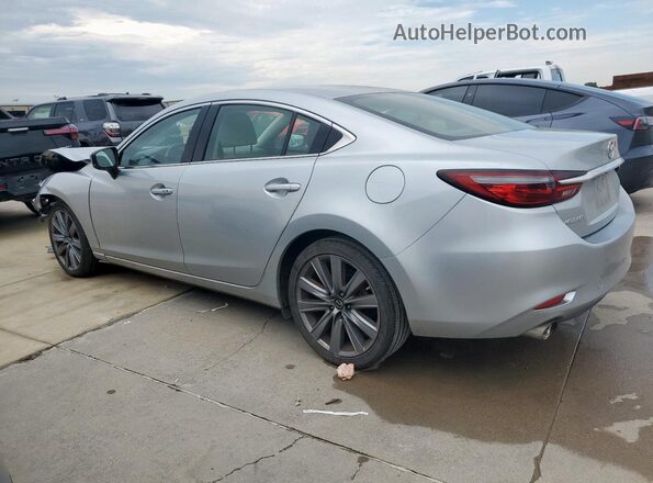 JM1GL1VM2J1312324 2018 MAZDA 6 Silver უკანა მარცხენა