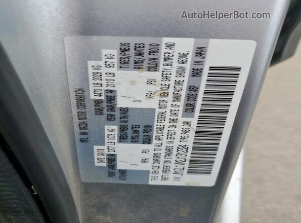 JM1GL1VM2J1312324 2018 MAZDA 6 Silver VIN კოდის სტიკერის ხედი