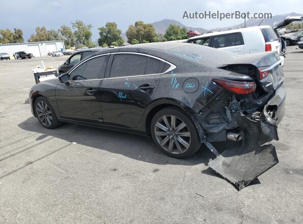 JM1GL1VM2J1314381 2018 MAZDA 6 Black Задня ліва чверть