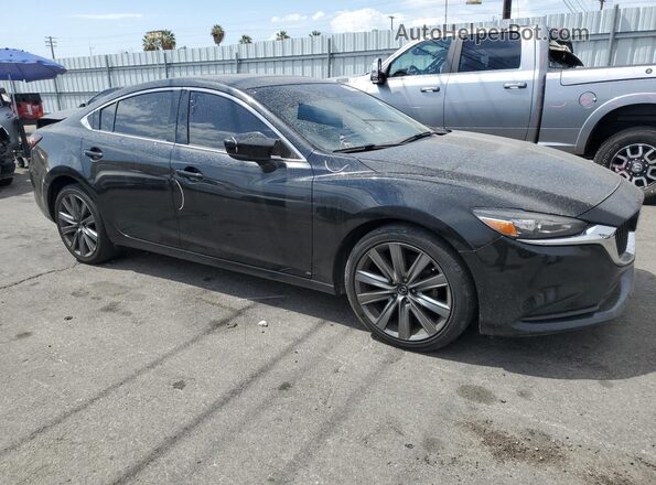JM1GL1VM2J1314381 2018 MAZDA 6 Black Передня права чверть