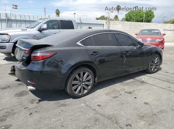 JM1GL1VM2J1314381 2018 MAZDA 6 Black Задня права чверть