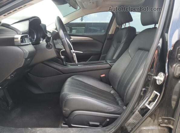 JM1GL1VM2J1314381 2018 MAZDA 6 Black Вид салону спереду