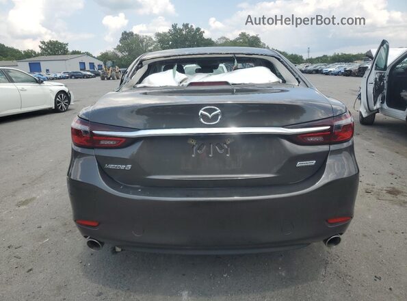 JM1GL1VM2J1331522 2018 MAZDA 6 Gray Вид ззаду