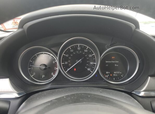 JM1GL1VM2J1331522 2018 MAZDA 6 Gray Вид щитка приладів