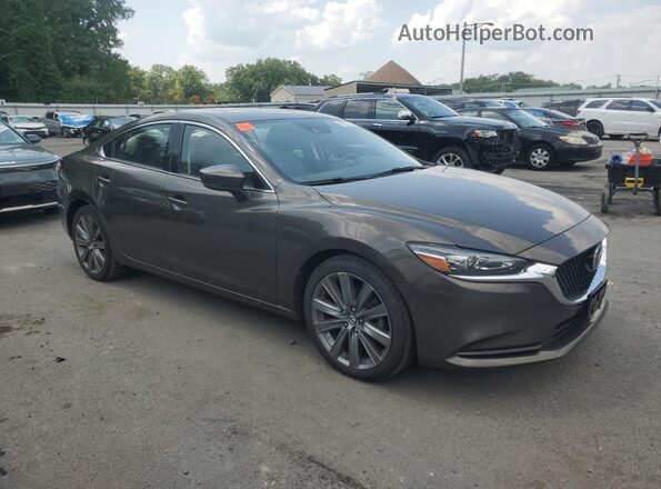 JM1GL1VM2J1331522 2018 MAZDA 6 Gray Передня права чверть