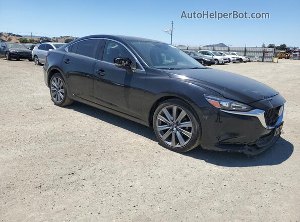JM1GL1VM3J1309710 2018 MAZDA 6 Черный Передняя правая четверть