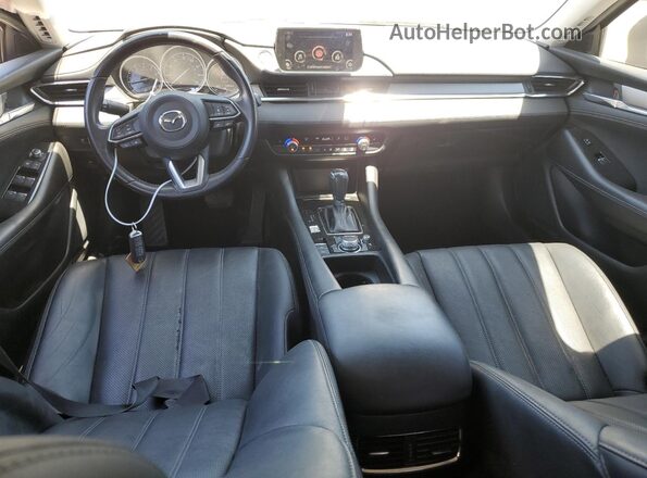 JM1GL1VM3J1309710 2018 MAZDA 6 Черный Вид панели приборов