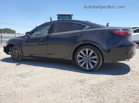 JM1GL1VM3J1309710 2018 MAZDA 6 Черный Задняя левая четверть
