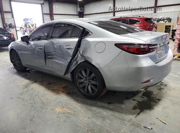 JM1GL1VM4J1315113 2018 MAZDA 6 Silver Задня ліва чверть