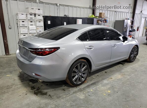 JM1GL1VM4J1315113 2018 MAZDA 6 Silver Задня права чверть