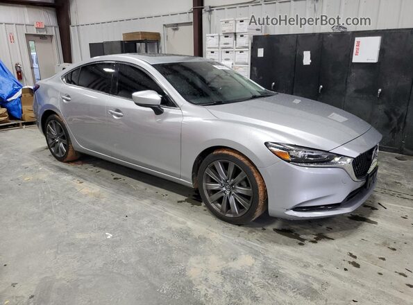 JM1GL1VM4J1315113 2018 MAZDA 6 Silver Передня права чверть