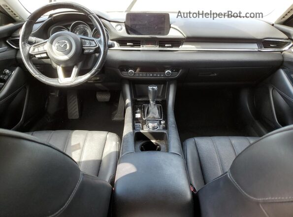 JM1GL1VM5J1313984 2018 MAZDA 6 Угольный Вид панели приборов