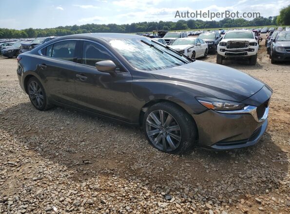 JM1GL1VM5J1313984 2018 MAZDA 6 Угольный Передняя правая четверть