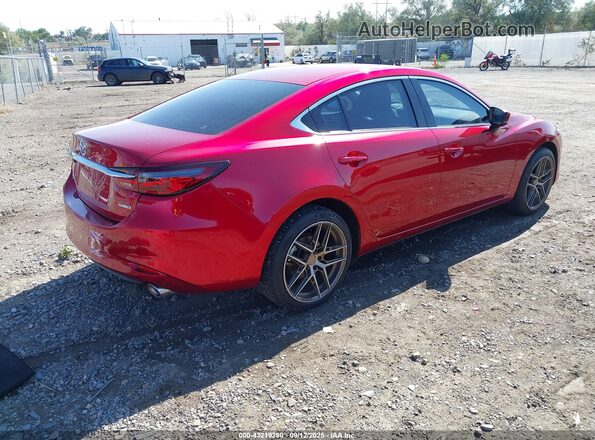JM1GL1VM5K1505097 2019 MAZDA 6 Красный Задняя правая четверть