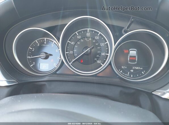 JM1GL1VM5K1505097 2019 MAZDA 6 Красный Вид задних сидений