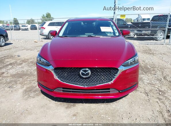 JM1GL1VM5K1505097 2019 MAZDA 6 Красный Вид щитка приборов