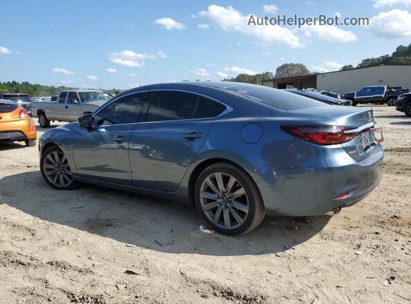 JM1GL1VM7J1309001 2018 MAZDA 6 Blue Задня ліва чверть