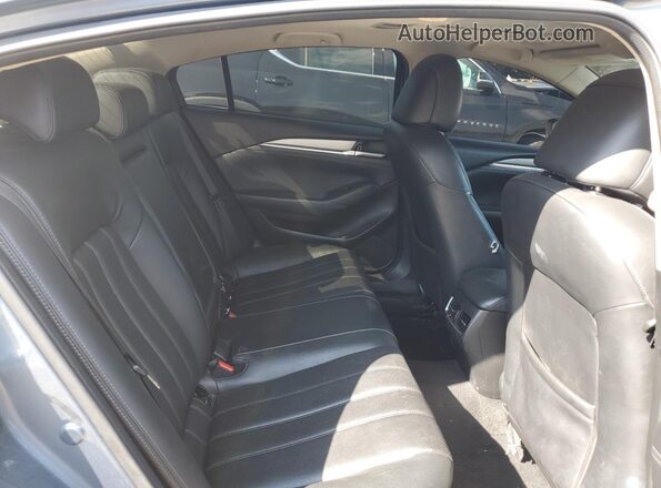 JM1GL1VM7J1309001 2018 MAZDA 6 Blue Вид задніх сидінь
