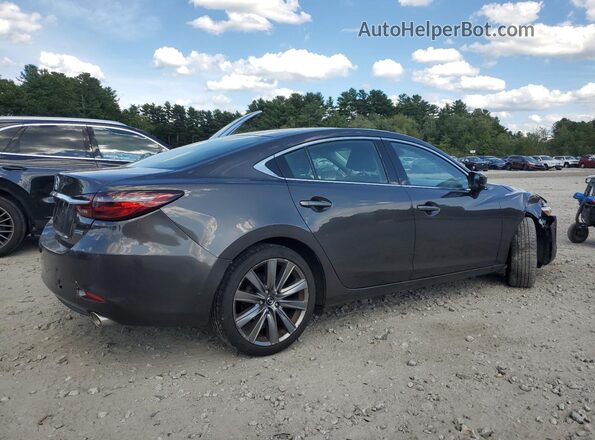 JM1GL1VM7J1313016 2018 MAZDA 6 Gray Задня права чверть
