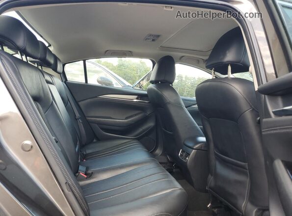 JM1GL1VM7J1313016 2018 MAZDA 6 Gray Вид задніх сидінь