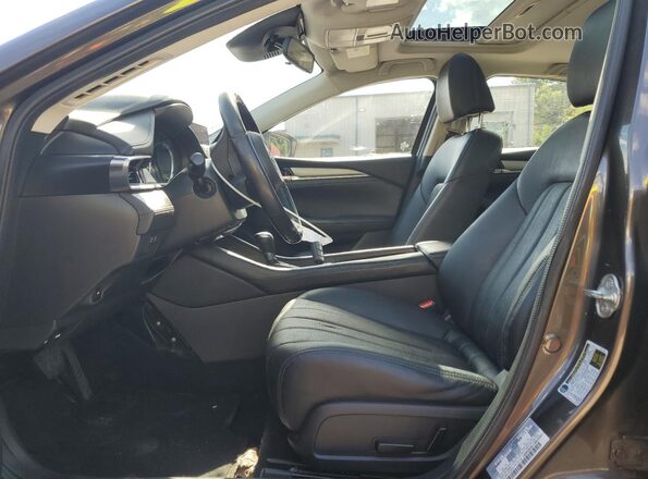 JM1GL1VM7J1313016 2018 MAZDA 6 Gray Вид салону спереду