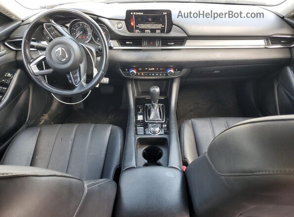 JM1GL1VM7J1313016 2018 MAZDA 6 Gray Вид панелі приладів