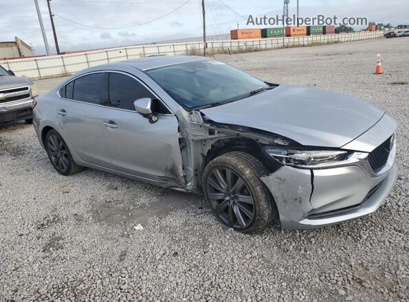 JM1GL1VM8J1310397 2018 MAZDA 6 Серебряный Передняя правая четверть