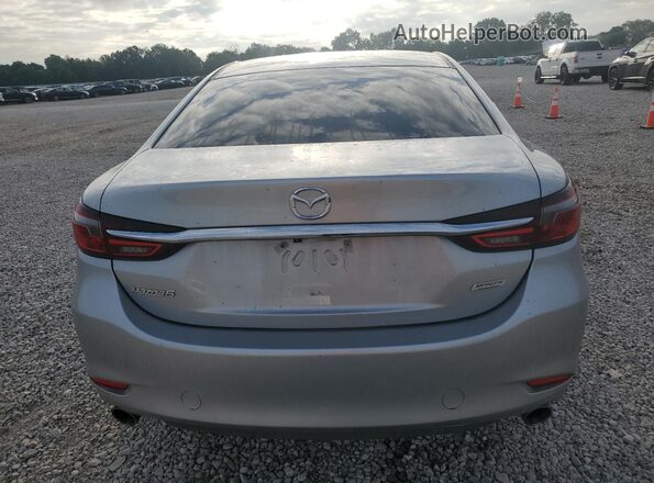 JM1GL1VM8J1310397 2018 MAZDA 6 Серебряный Вид сзади