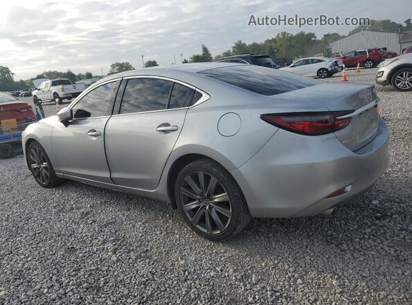 JM1GL1VM8J1310397 2018 MAZDA 6 Серебряный Задняя левая четверть