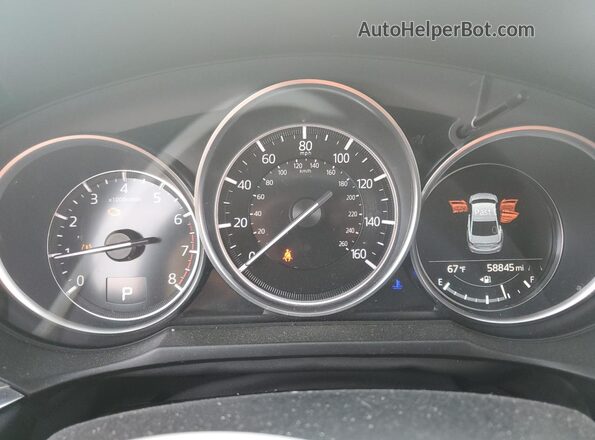 JM1GL1VM8J1310397 2018 MAZDA 6 Серебряный Вид щитка приборов