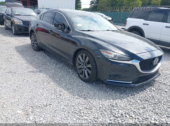 JM1GL1WY3K1502085 2019 MAZDA 6 Черный Передняя правая четверть