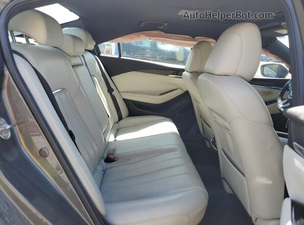 JM1GL1XY4J1316391 2018 MAZDA 6 Серый Вид задних сидений