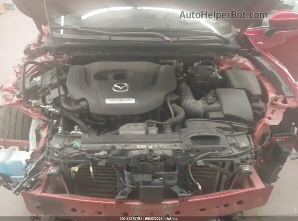 JM1GL1XY6J1303111 2018 MAZDA 6 Red Вид ззаду