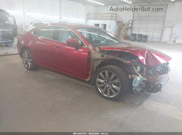JM1GL1XY6J1303111 2018 MAZDA 6 Red Передня права чверть