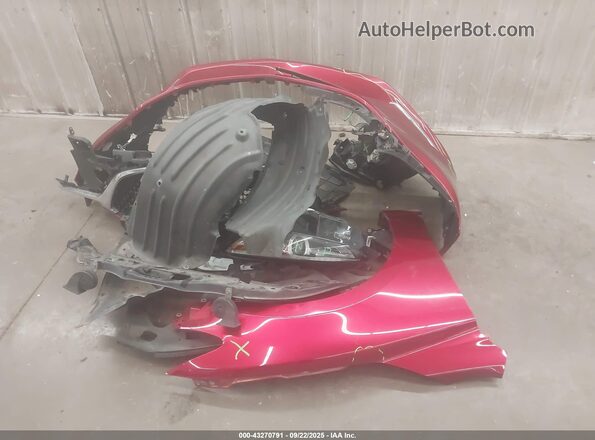 JM1GL1XY6J1303111 2018 MAZDA 6 Red Вид щитка приладів
